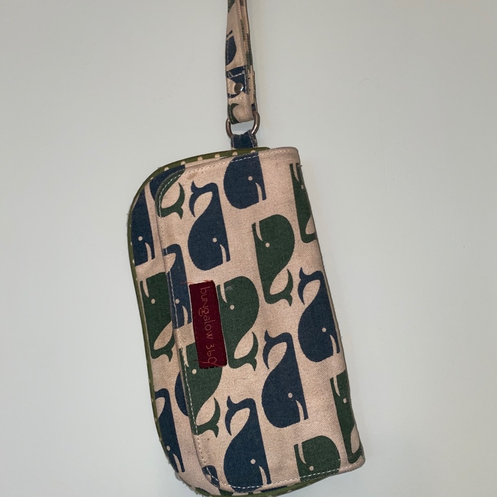 Whale Wallet/Wristlet